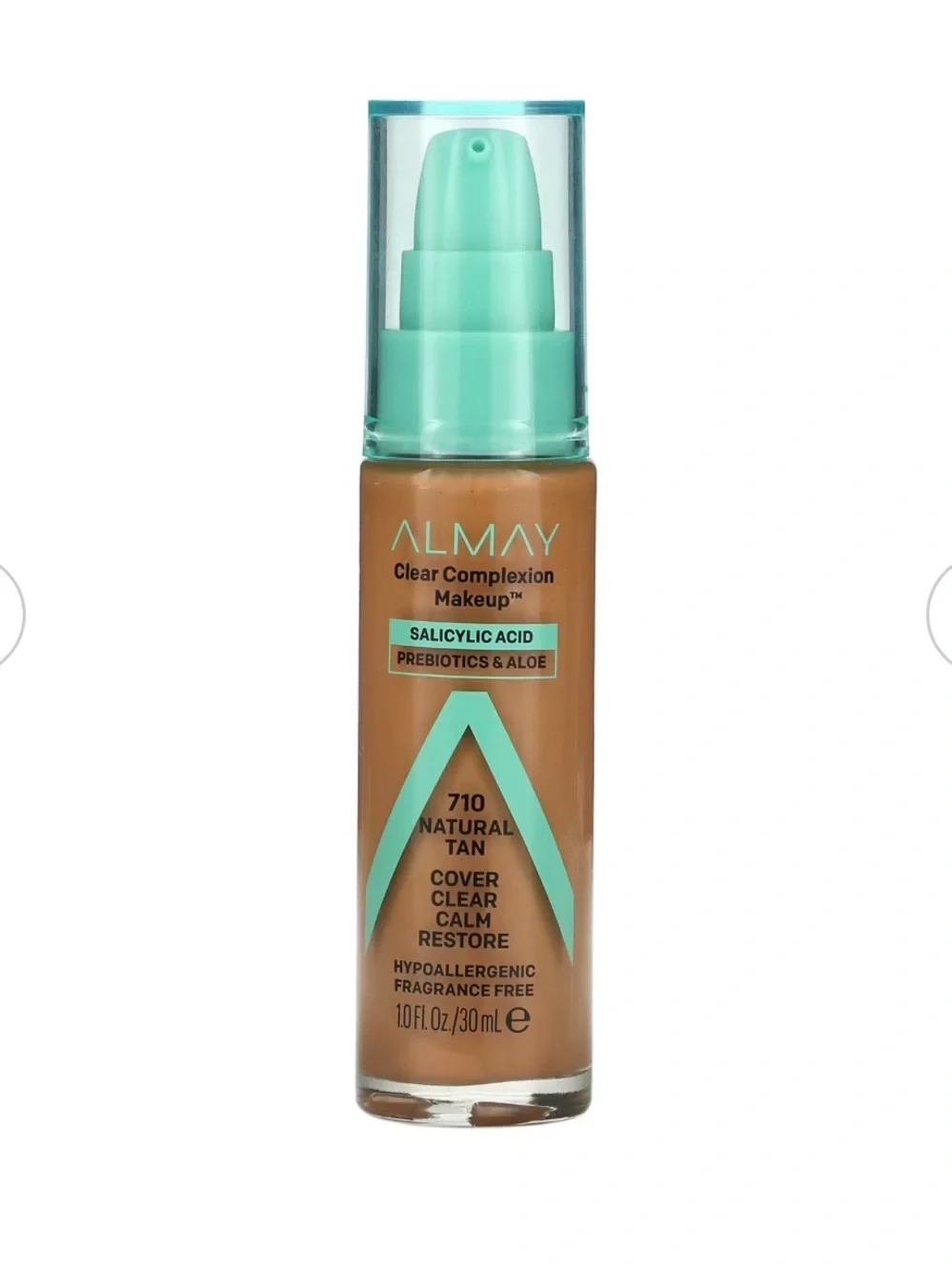 Almay Clear Complexion Makeup Liquid Foundation - Natural Tan 710